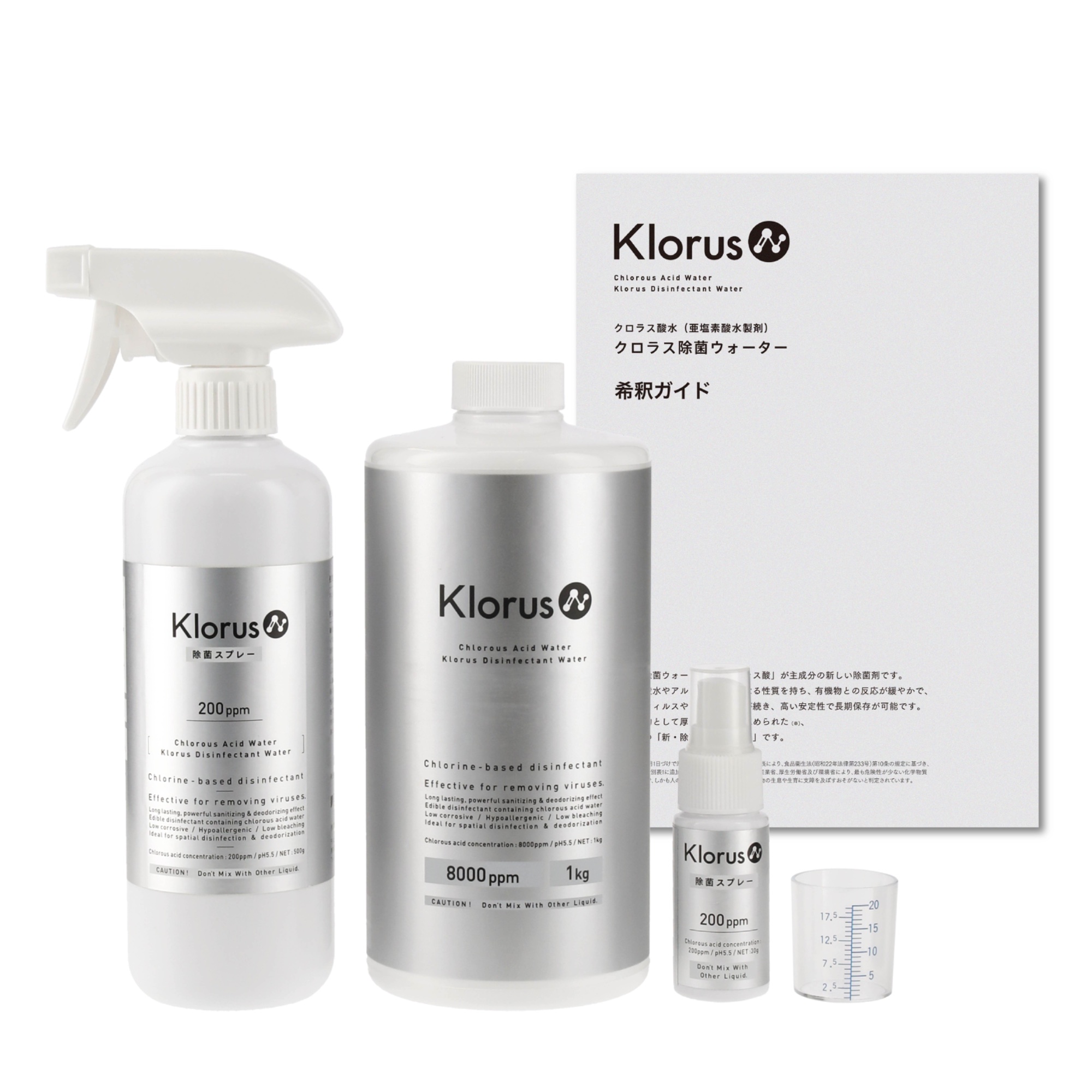 Klorus セット内容